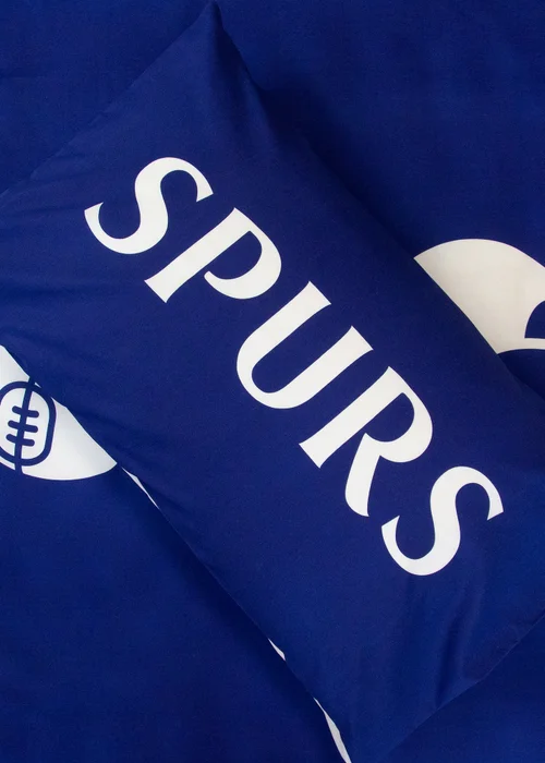 Tottenham Hotspur FC Line Blue Panel Duvet Cover - Single Image 3