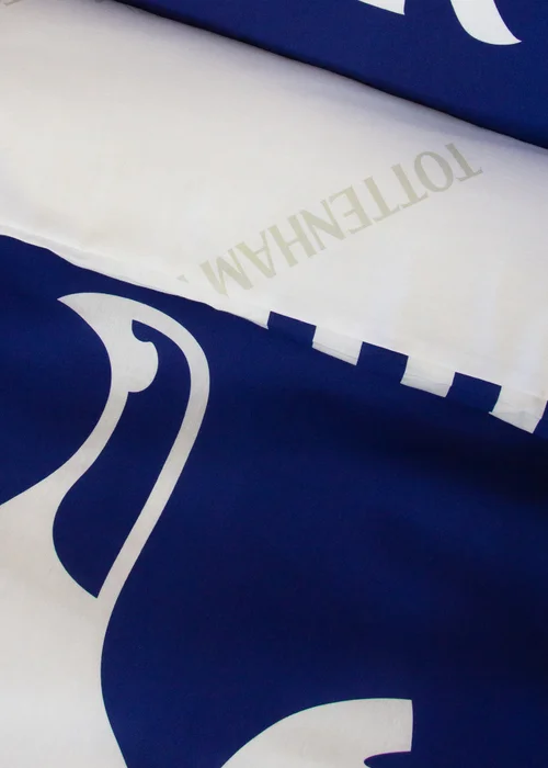Tottenham Hotspur FC Line Blue Panel Duvet Cover - Single Image 5
