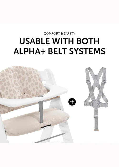 Hauck Leopard Alpha Highchair Pad Select - One Size Image 6