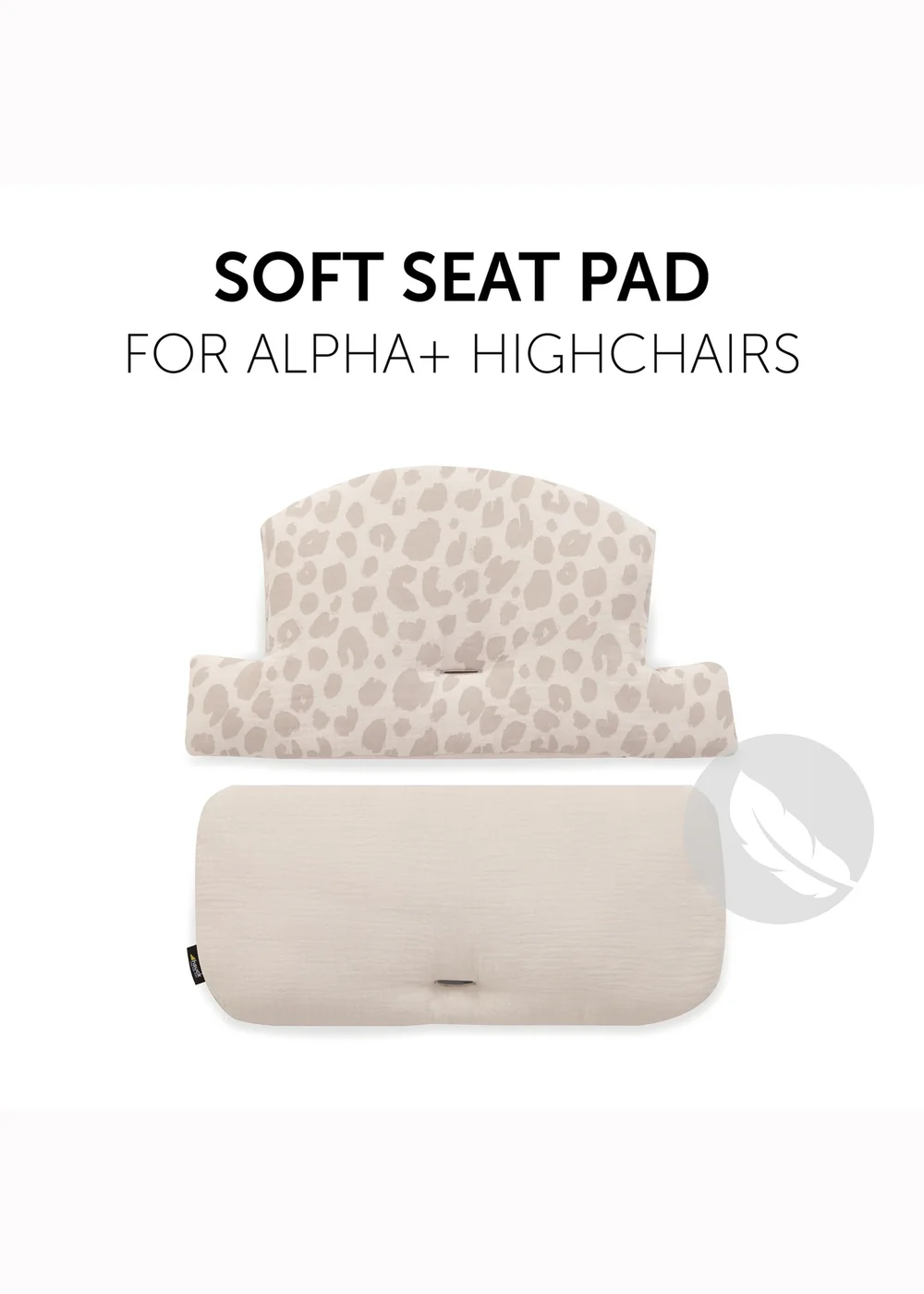 Hauck Leopard Alpha Highchair Pad Select - One Size Image 3