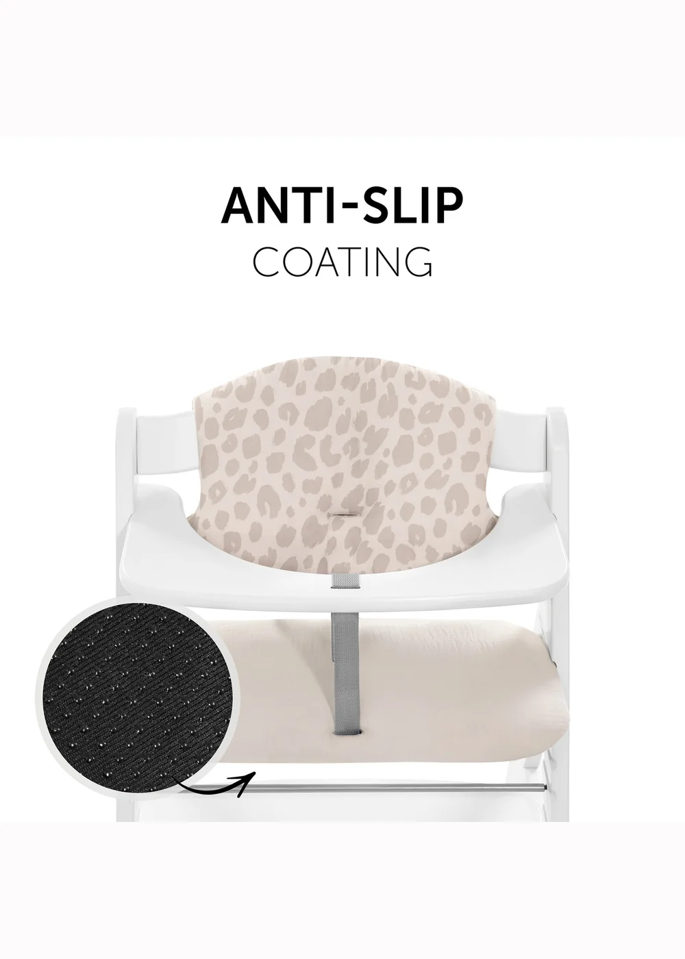 Hauck Leopard Alpha Highchair Pad Select - One Size Image 5