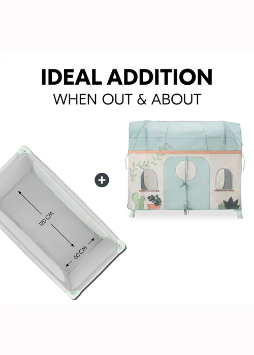 Hauck Beige Travel Bed Cover - One Size Image 3