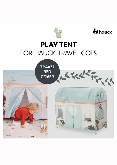Hauck Beige Travel Bed Cover - One Size Image 2