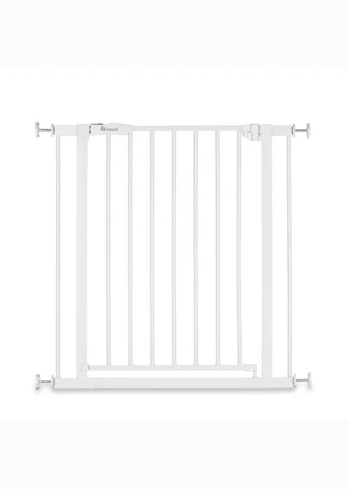 Hauck White Open N Stop 2 Bed Rails - One Size Image 1