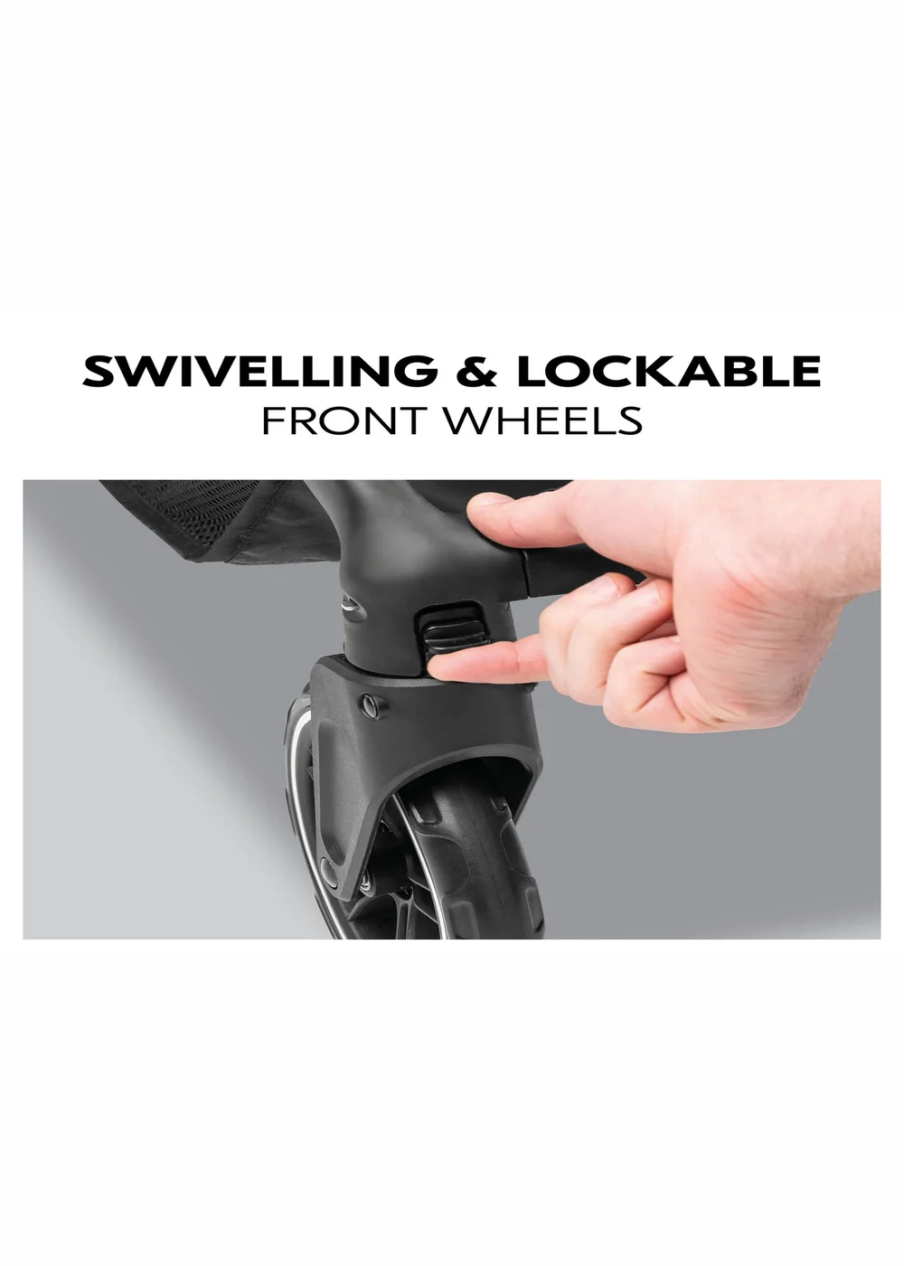 Hauck Grey Shop N Care Pushchair - One Size Image 2