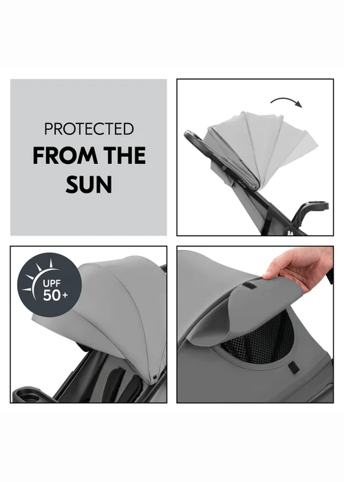 Hauck Grey Shop N Care Pushchair - One Size Image 6