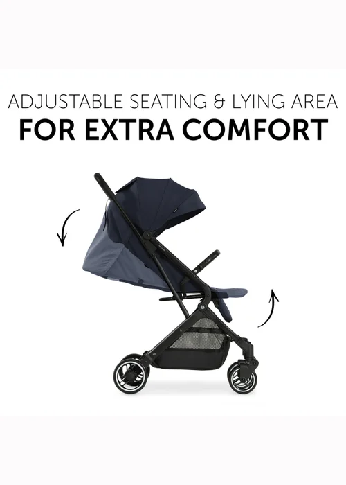 Hauck Navy Blue Travel N Care Pushchair - One Size Image 6