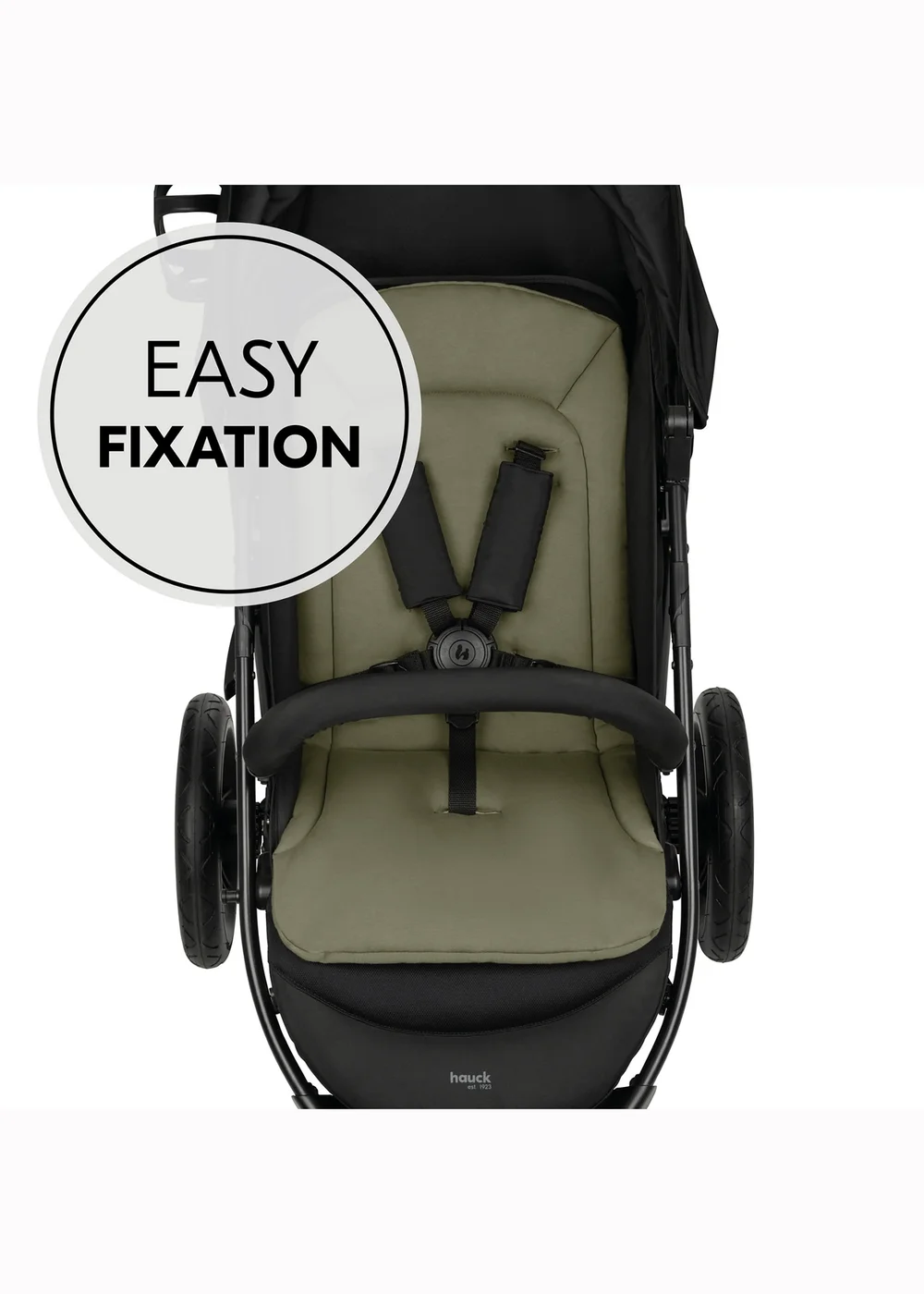 Hauck Olive Seat Liner - One Size Image 3