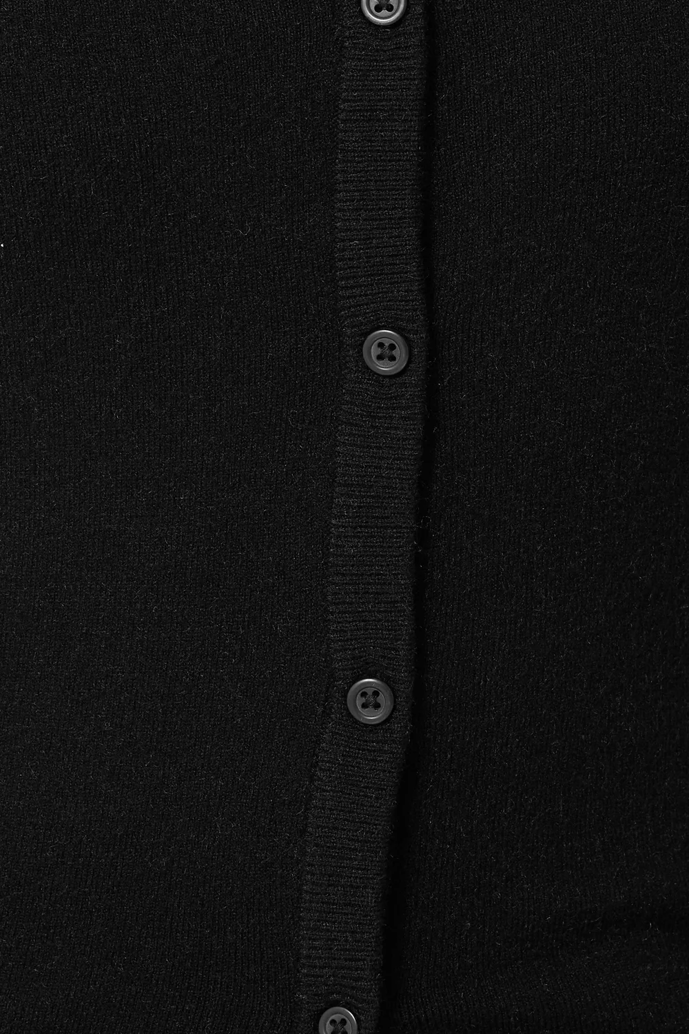 Long Tall Sally Black Crew Neck Button Cardigan - 18-20 Image 5