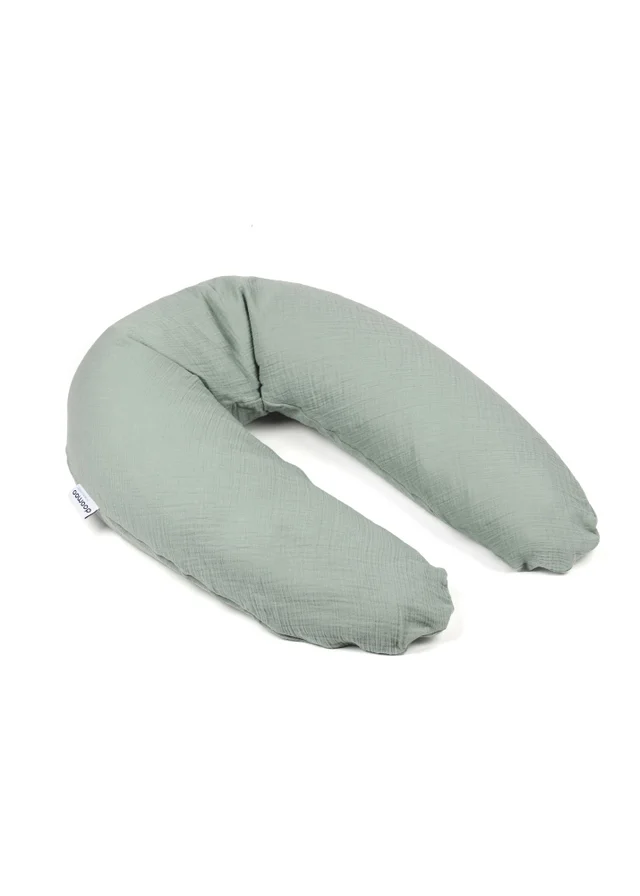Babymoov Doomoo Green Muslin Maternity Pillow Comfy Big
