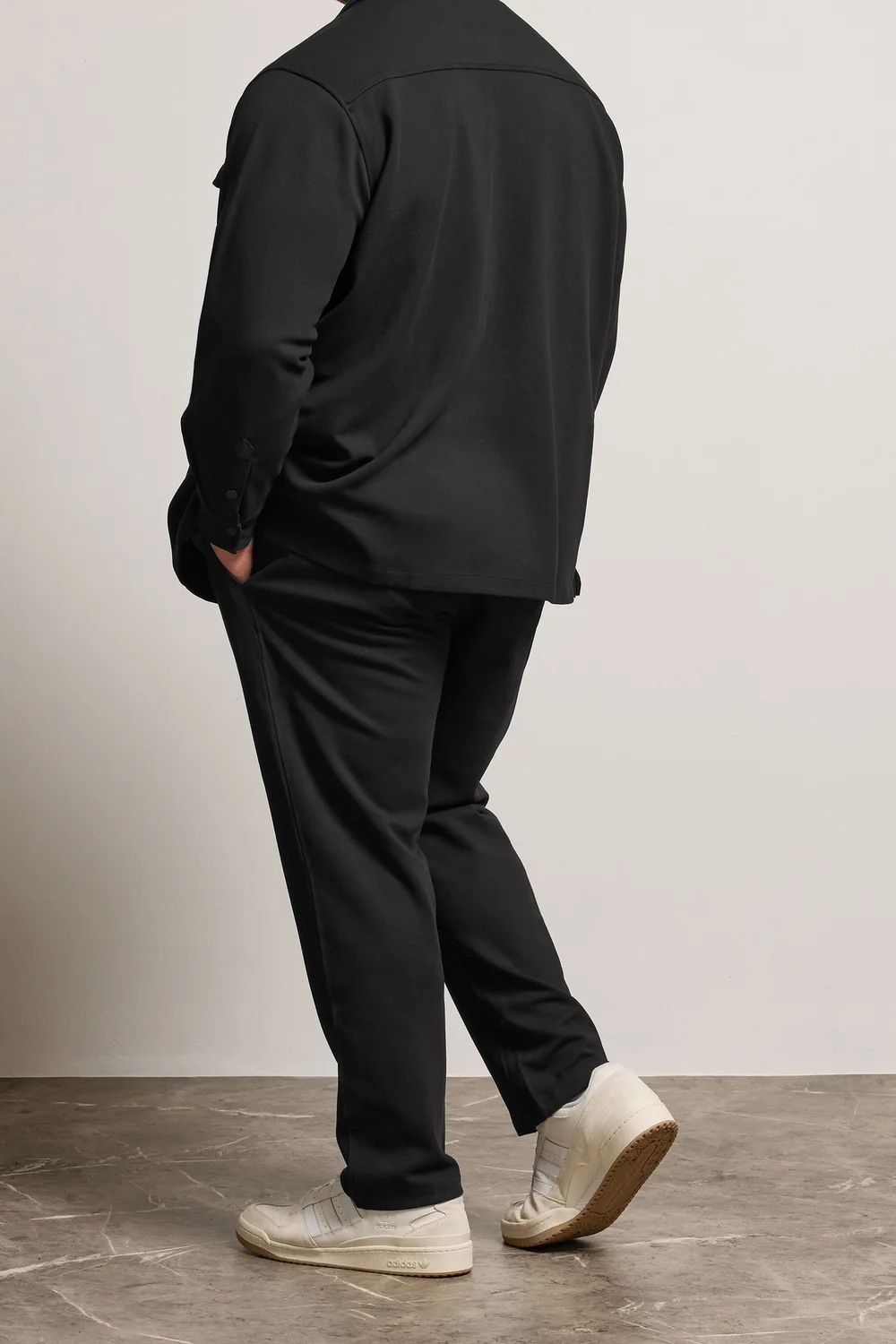 BadRhino Black Textured Jersey Joggers - XL Image 4