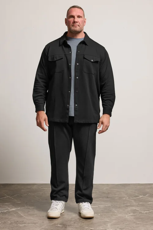 BadRhino Black Textured Jersey Joggers - XL Image 3