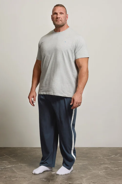 BadRhino Navy Blue Lightweight Lounge Joggers - 5-6XL Image 3
