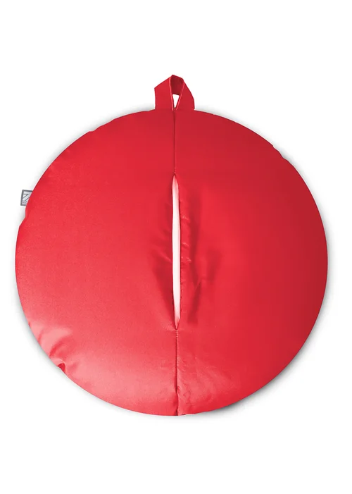 rucomfy Circus Smarty Cushion Red Beanbag - One Size Image 2