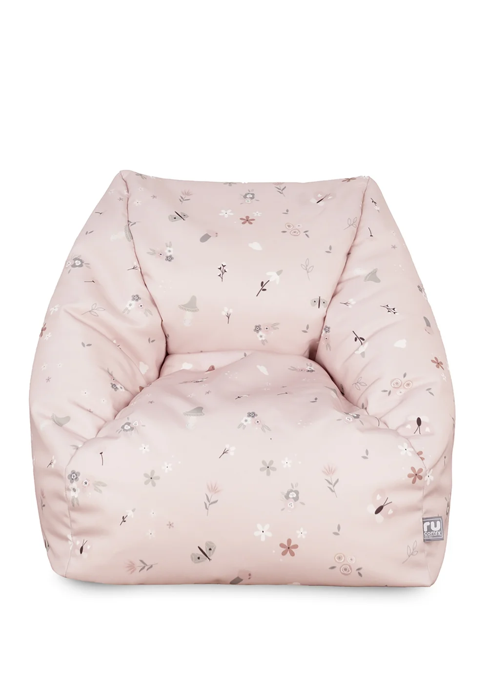 rucomfy Whimsical Kids Snuggle Chair Beanbag and Footstool Bundle - One Size Image 1