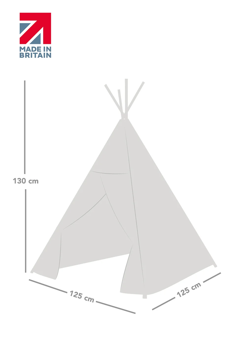 rucomfy Whimsical Wonder Teepee - One Size Image 5