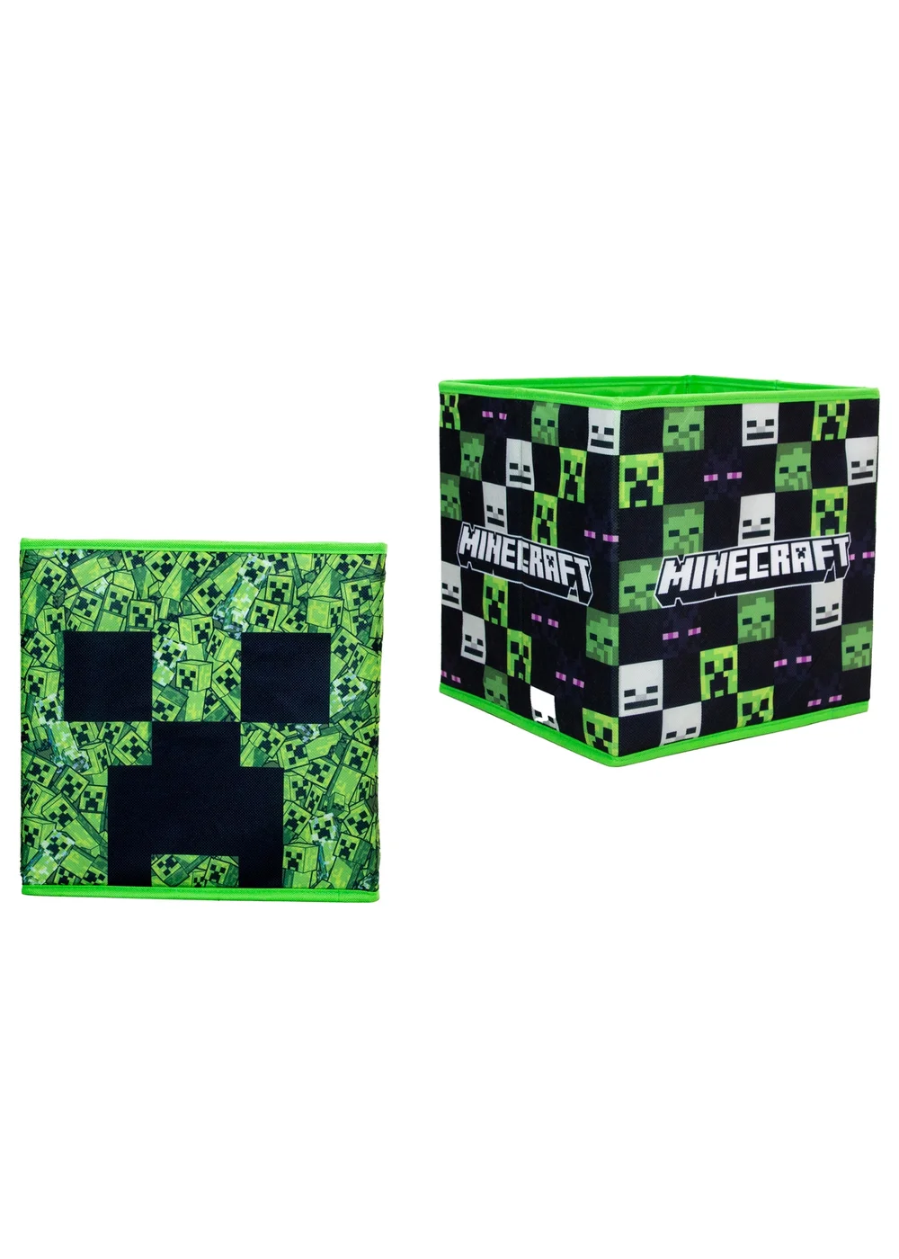 Minecraft Survival Green 2 Pack Storage Box - One Size Image 4