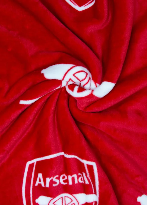 Arsenal FC Combo Red Fleece Blanket - 100 x 150 Image 3
