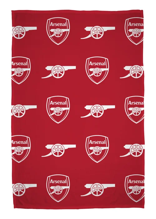 Arsenal FC Combo Red Fleece Blanket - 100 x 150 Image 5