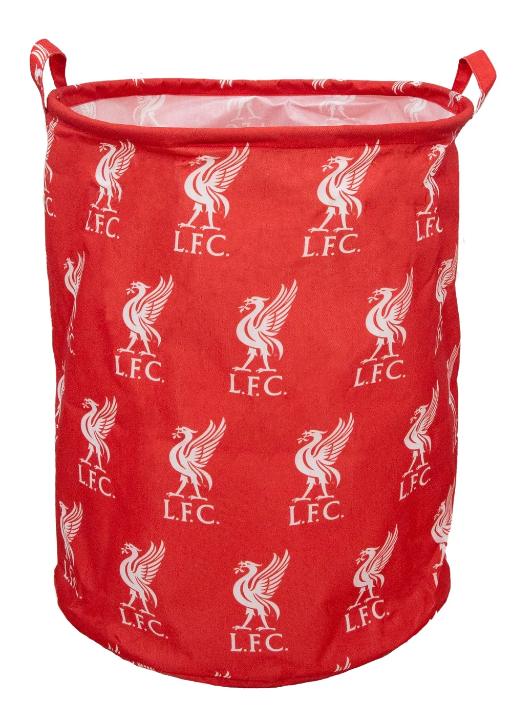 Liverpool Strike Red Fabric Storage Hamper - One Size Image 1