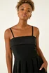Roman Black Bardot Premium Stretch Midi Dress - 20 Image 4