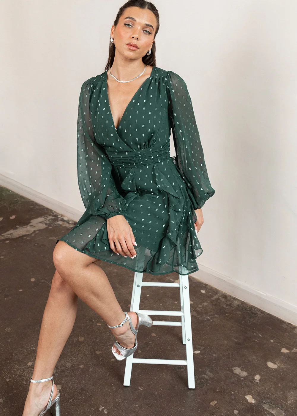 all my love mini dress hunter green Lovers and Friends Kennedy Mini Dress in Emerald