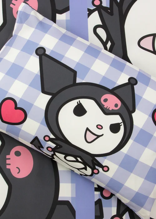 Hello Kitty Rebel Blue Panel Duvet Cover - Single Image 4