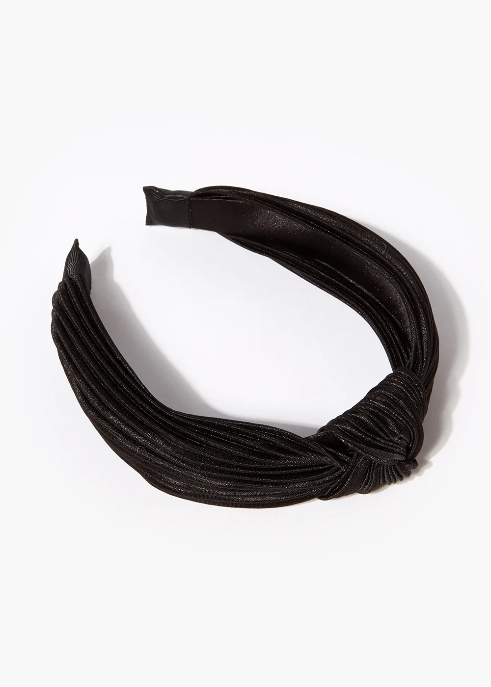 Girls Black Knot Hairband - One Size Image 2