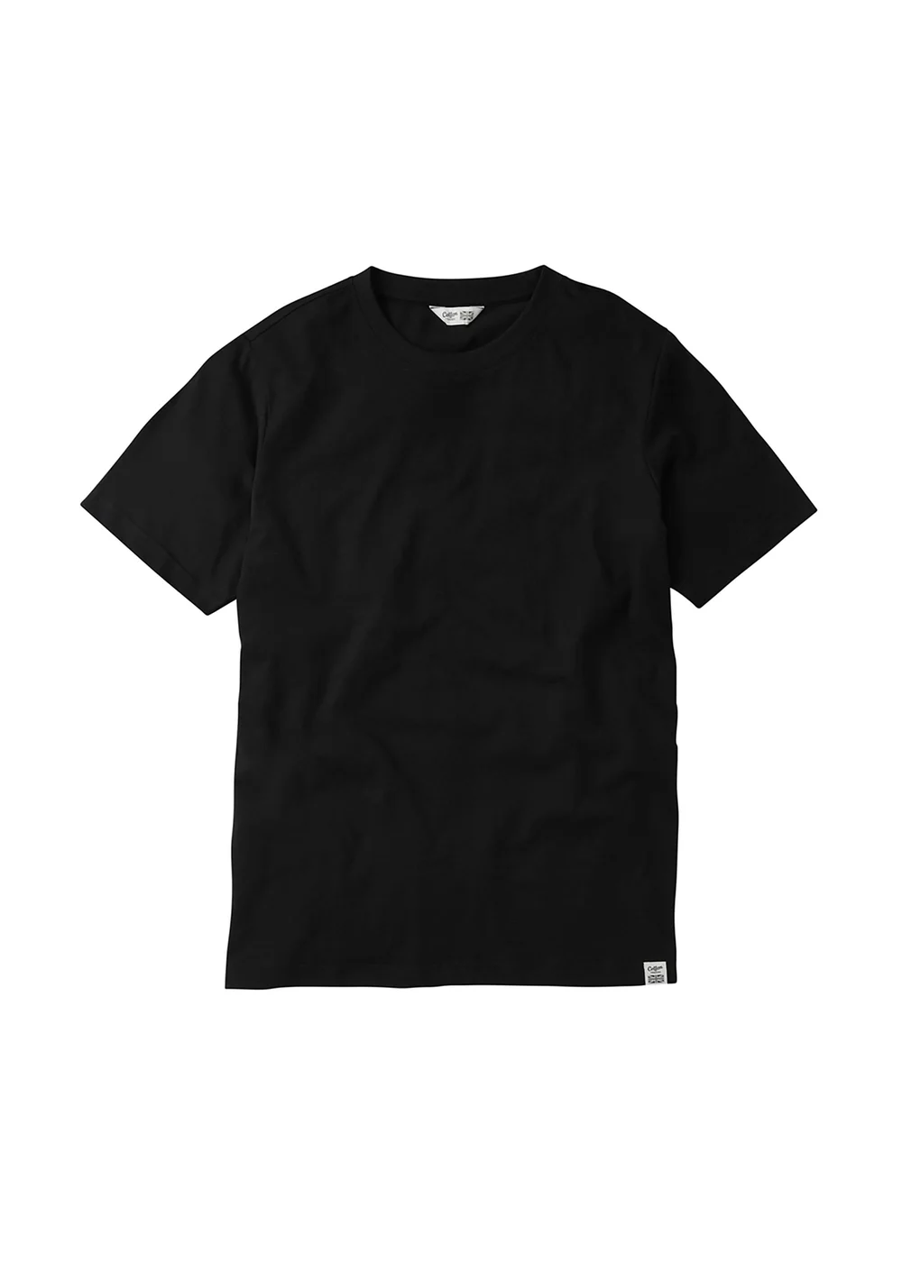 Cotton Traders Black Crew Neck T-Shirt - XS Image 1