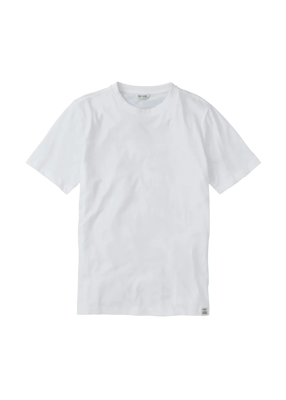 Cotton Traders White Crew Neck T-Shirt - 4XL Image 1