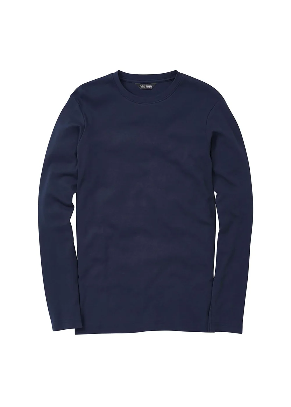 Cotton Traders Navy Long Sleeve Crew Neck Base Layer - XS Image 2