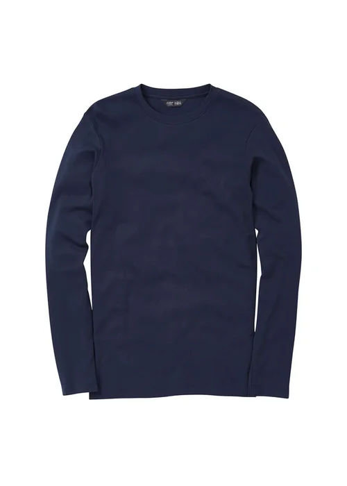 Cotton Traders Navy Long Sleeve Crew Neck Base Layer - XS Image 2