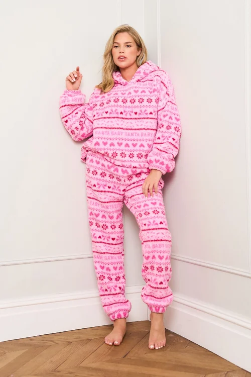 JimJam Pink Novelty Twosie Set - Small/Medium Image 1