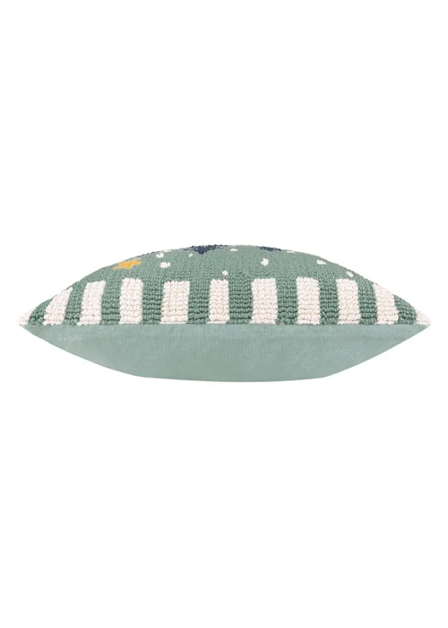Furn Polar Bear Tufted Frosty Blue Cushion - 45cm x 45cm Image 4
