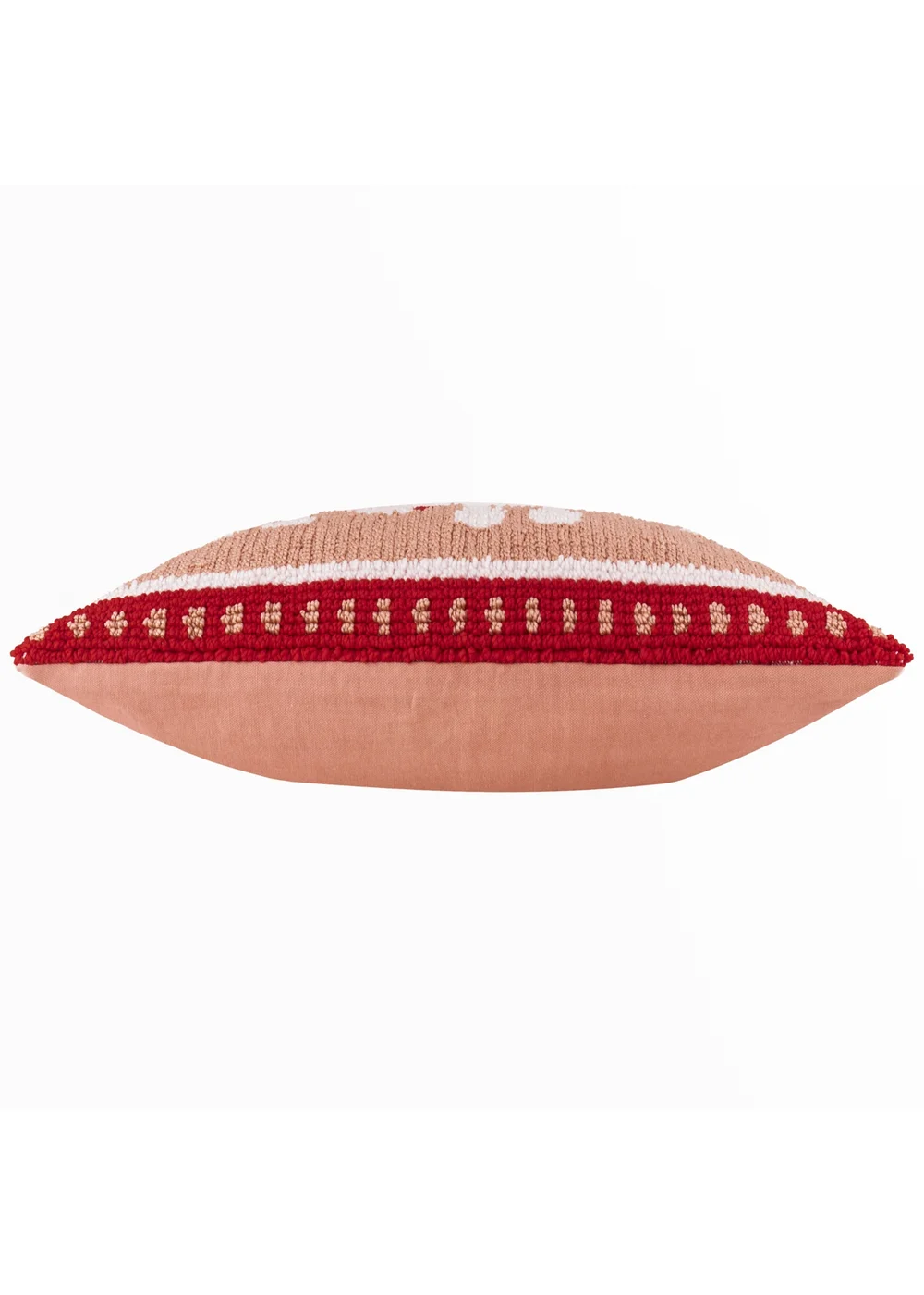 Furn Candy Ho Ho Ho Tufted Pink Cushion - 30 x 50cm Image 4