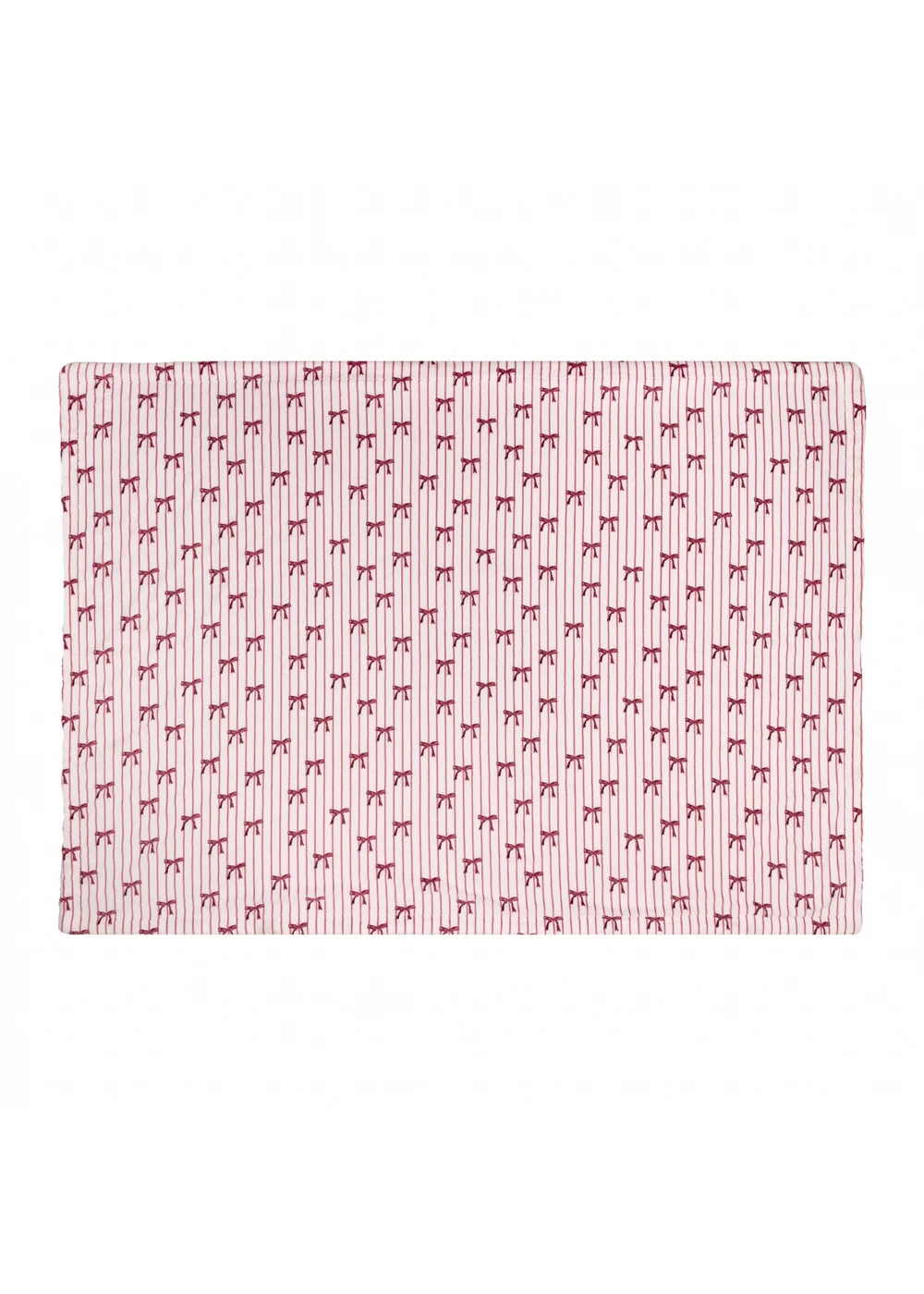 Furn Noortje Bows Sherpa Fleece Silk Pink Throw - 130 x 180cm Image 3