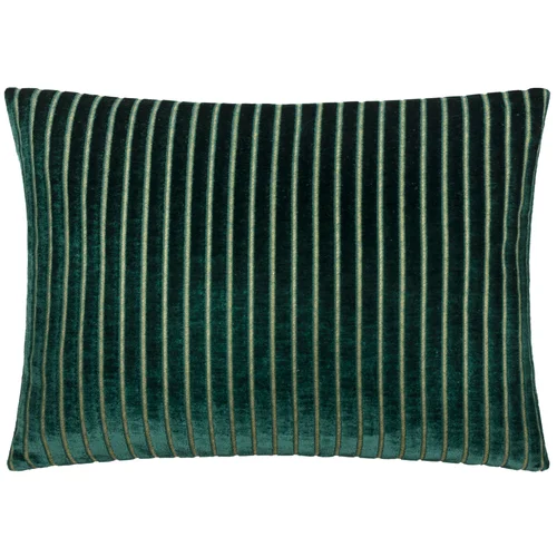 Cuscino Parure Paoletti Con Elefanti 3D 40x60 Cm | Velluto Poliestere Smeraldo | Federa Con Zip E Retro Morbido