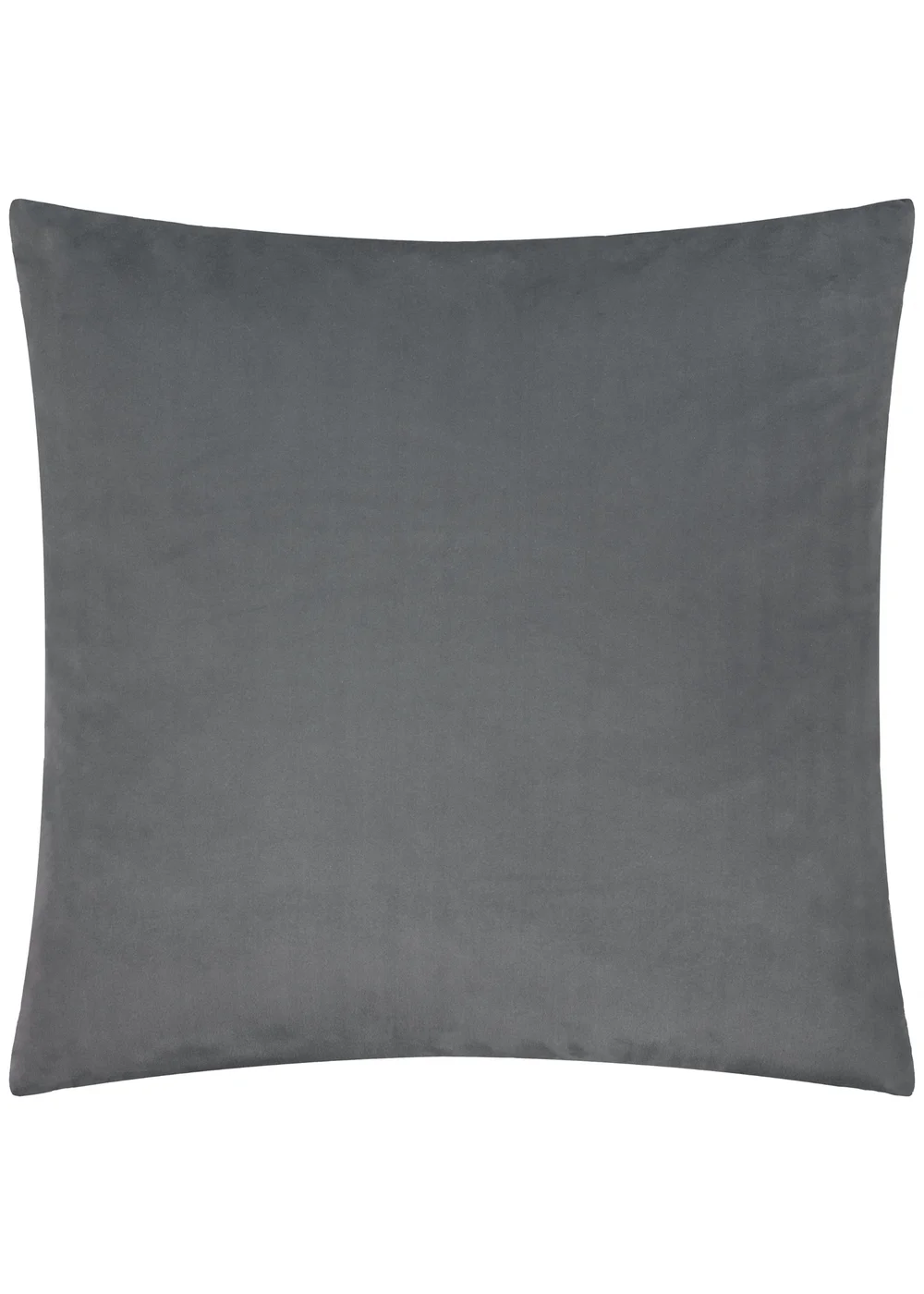 Paoletti Savoy Stripe Velvet Charcoal Cushion - 50cm x 50cm Image 2