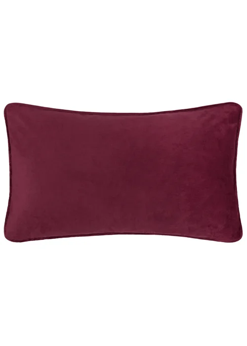 Furn Good Witch Embroidered Velvet Angel White Cushion - 30 x 50cm Image 3