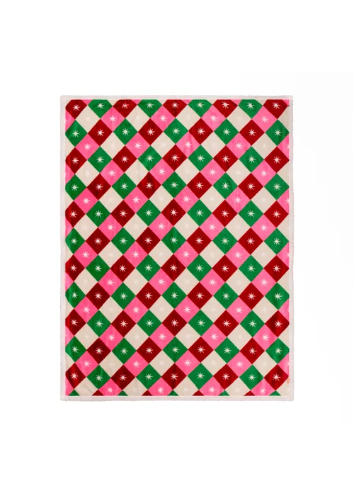 Furn Star Sherpa Fleece Multi Throw - 140cm x 180cm Image 3