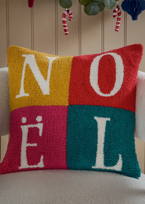 Furn Noelle Loop Tufted Multi Cushion - 45cm x 45cm Image 1
