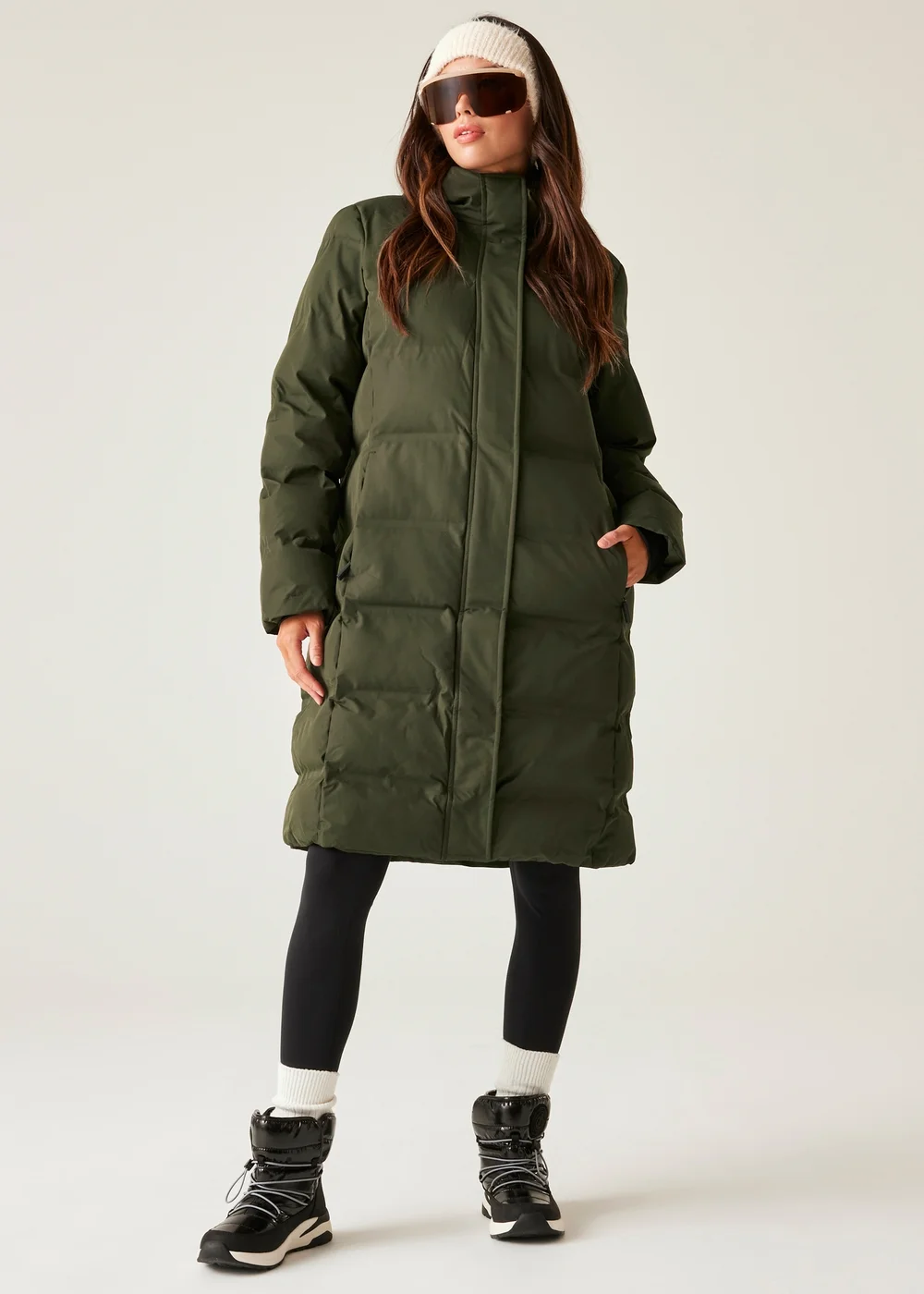 Dare 2b Khaki Wander Waterproof Jacket - 14 Image 1