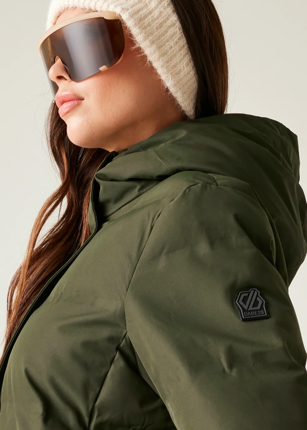 Dare 2b Khaki Wander Waterproof Jacket - 14 Image 4