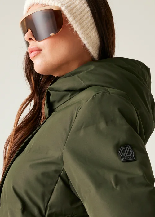 Dare 2b Khaki Wander Waterproof Jacket - 14 Image 4