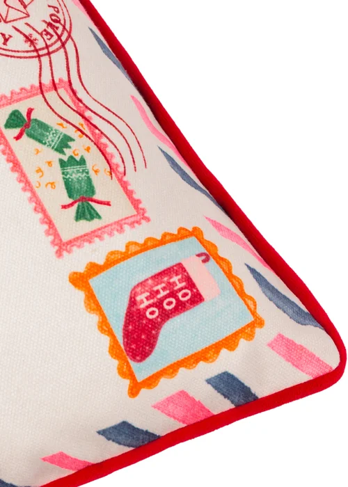 Furn Dear Santa Printed Reversible Multi Cushion - 30 x 50cm Image 4