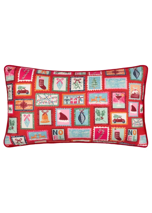 Furn Dear Santa Printed Reversible Multi Cushion - 30 x 50cm Image 2