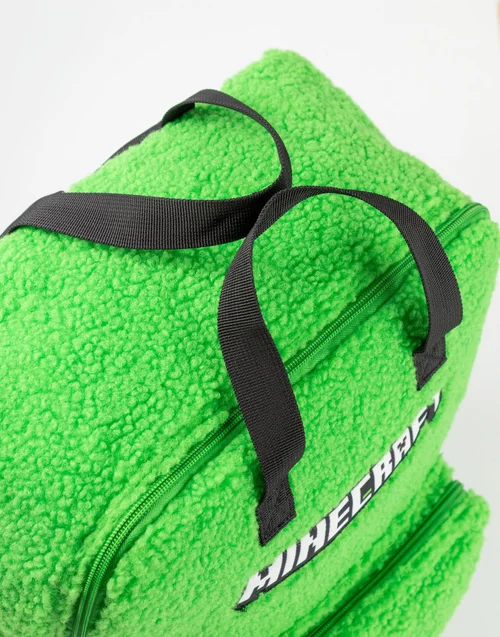 Vanilla Underground Minecraft Kids Green Logo Backpack - One Size Image 5