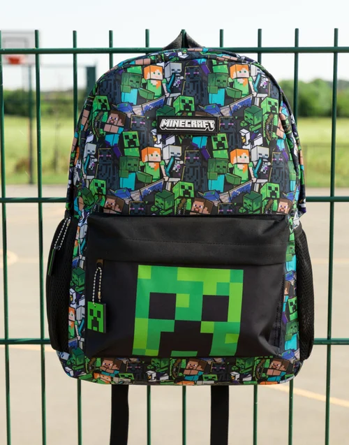 Vanilla Underground Minecraft Kids Multicoloured Movie Backpack - One Size Image 1