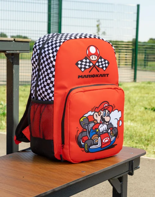 Vanilla Underground Nintendo Kids Red Mario Backpack - One Size Image 1