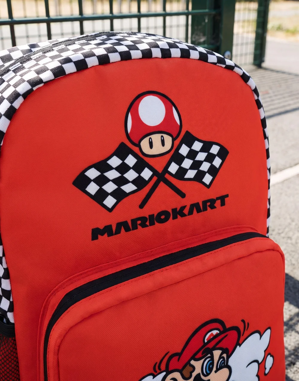Vanilla Underground Nintendo Kids Red Mario Backpack - One Size Image 3